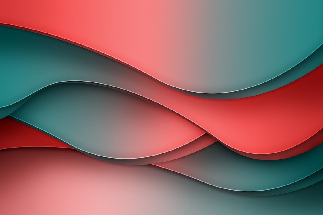 Abstract colorful layered paper texture