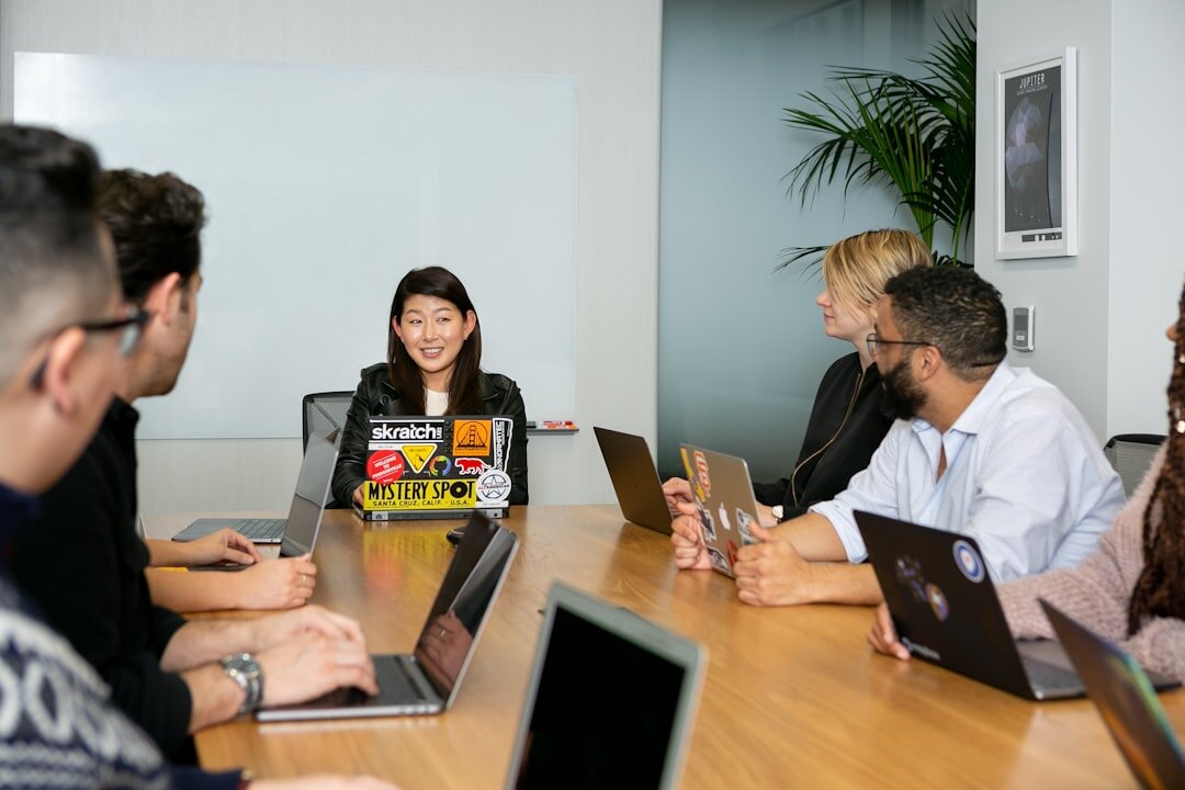 business team meeting discussion
